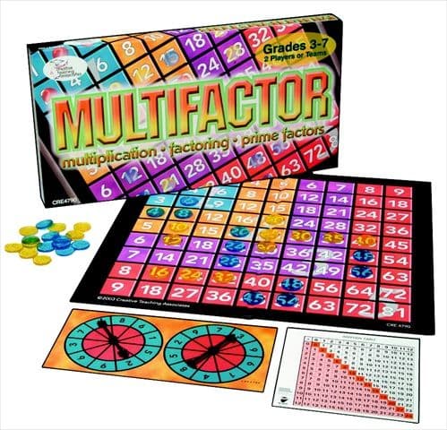 WCA 080307 Multifactor Math Game Grade 1 - 3