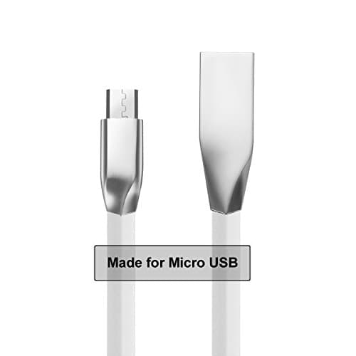 Yehard 3-ft Micro USB Cable High Speed Sync and Charge Cord for Mobile Phone and Battery Pack (Bright)