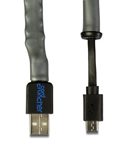 CordCruncher Micro USB Cable - Black