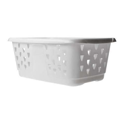 BLASKA - Clothes-basket, white