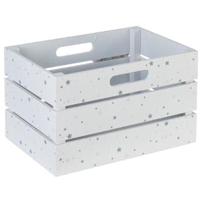 Storage Crate, White