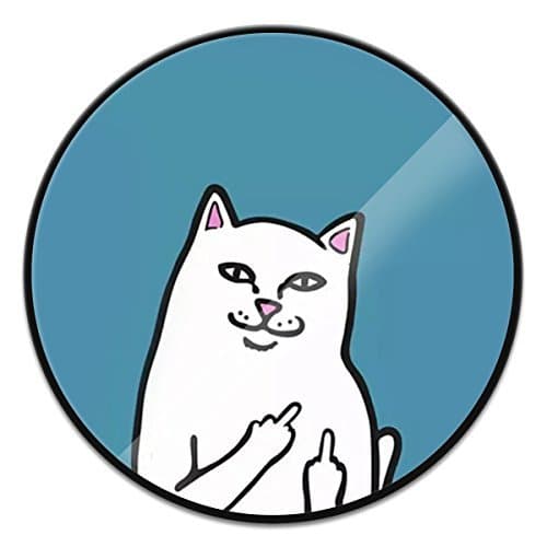 Expanding Stand and Grip for Smartphones and Tablets, Multi-Function Mounts and Holder, Pop Mount Holder Socket for Cell Phone ( RIPNDIP Cat )