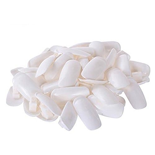 False Nail Tips Trainer Tool Adjustable Nail Art Model Hand Practice DIY Nail Training Tool 100 PCS