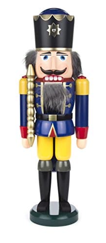 Seiffner Volkskunst - Nutcracker King blue