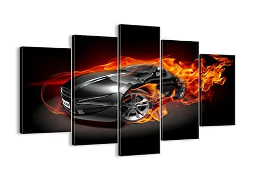 Canvas Picture - 5 Piece - Width: 150cm, Height: 100cm (Width 59,1", Height 39,4") - photo no. 2656 - five 5 Part Panels - multi panel - Ready to Hang - wall art print - Completely framed - Image printed on canvas - art on canvas - Art print Images - EA150x100-2656