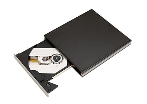 Firstcom BD/DVD/CD Slim External Drive Computer/Laptop/Ultrabook Windows/Mac OS/Apple Macbook/Pro/Air/iMac Blu-Ray ROM