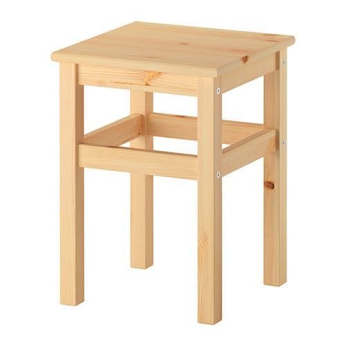 ODDVAR - Stool, pine