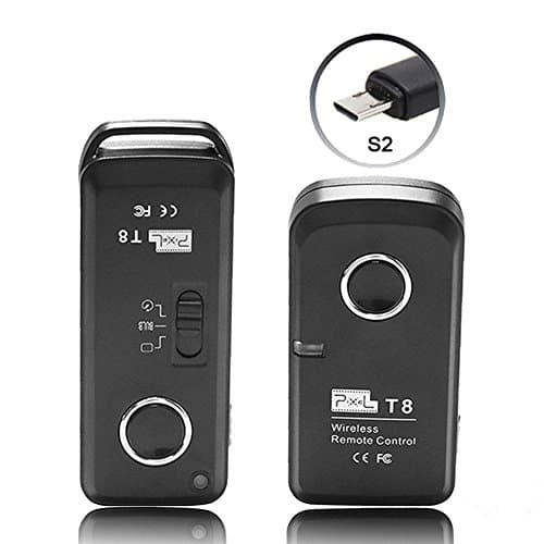 kilos Pixel T8-S2 Wireless Shutter Release Remote Control Replacement TW-283 RW-221）for Sony A58 A7 A7R A7II A7RII A75 NEX-3 A3000 A6000