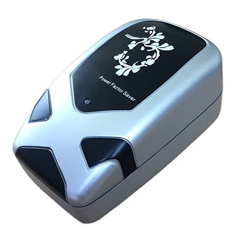 Flower Image Paint Rectangle Money Saving Box Inductive Power Factor Energy Saving UK Standard Plug Save Your Current Up to 30%, Home Office Indoor Use