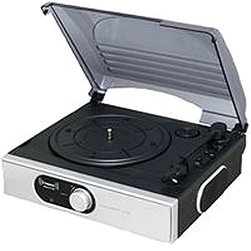 RECORD PLAYER STEREO SILVER Audio Visual, RECORD PLAYER, STEREO, SILVER, Plug Type: UK, Colour: Silver