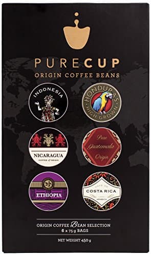 Purecup Origin Coffee Wholebean Selection Gift Box