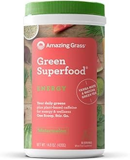 Amazing Grass Energy Watermelon Green SuperFood Powder, 0.48 kg