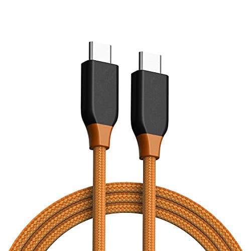 Jiexun Type C to Type C Cable 2m Data Cable for Nexus 5X, 6P, Nokia N1, Macbook and more(white)