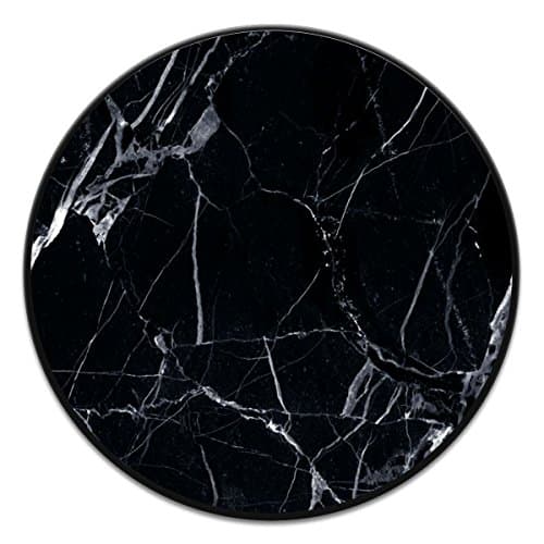 Popularstands Pop Mount Socket for iPhone, Multi-Function Mount and Holder, Expanding Stand and Grip for Smartphones and Tablets - Black Marble Black