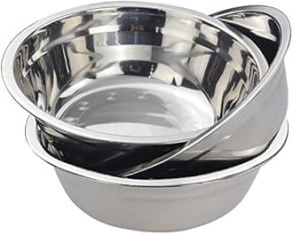 EagryeStainless Steel Mixing Bowls/Metal Prep Bowls, Set of 4