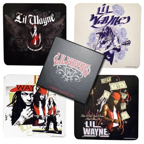 Lil Wayne 4 Coaster Set