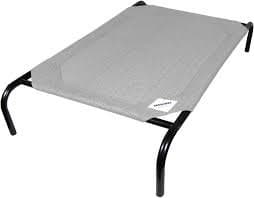 Coolaroo Steel-Framed Grey Elevated Pet Bed medium