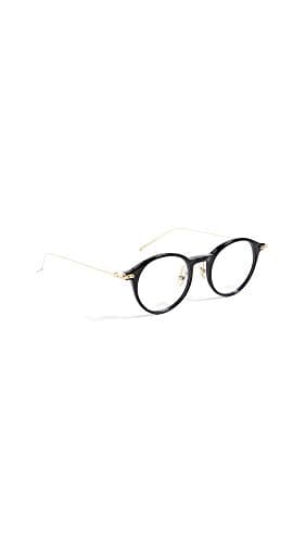 Women's Linear Optical Round Glasses