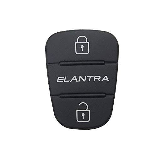 Bloomerang OkeyTech 3 Button Flip Folding Remote Car Key Shell Case Rubber Pads for Hyundai Picanto Solaris Rio Sportage Elantra Kia Verna