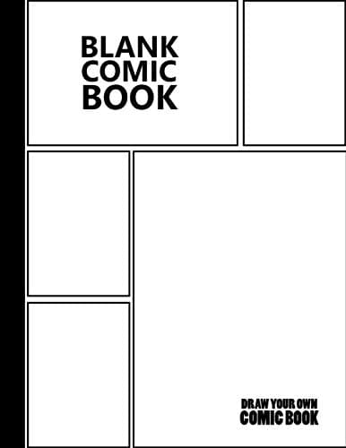 Blank Comic Book: Multi Template Edition | Draw Create Your Own Awesome Comic Book for Kids Teens and Adults | 110 Pages Large 8.5 x 11 in | Variety of Templates for Comic Book Drawing Sketching Paperback – 26 Sep 2018