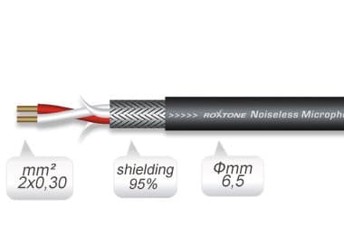 ROXTONE MC010 328 ft. Balanced Bulk Microphone Cable