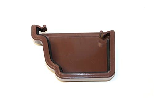 Marshall Tufflex Universal Plus OGEE External Stop End (Left Hand LH) 128mm Width, 88mm Depth RWKE2 (BROWN) by Marshall Tufflex