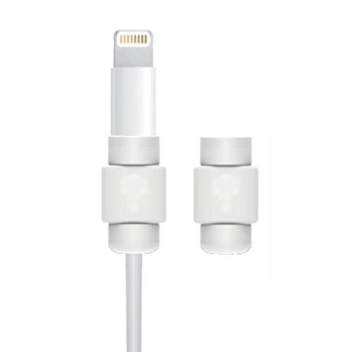 Cable Liberator - BEST Apple iPhone USB Lightning Cable Protector - Protect Your OEM USB Data Cord for 4 4s 5 5c 5s 6 6+ Plus Phone, iPod & iPad - Stylish & Made From Durable Plastic - Won't Interfere with Case or Charger - Perfect for Travel & On-the-go