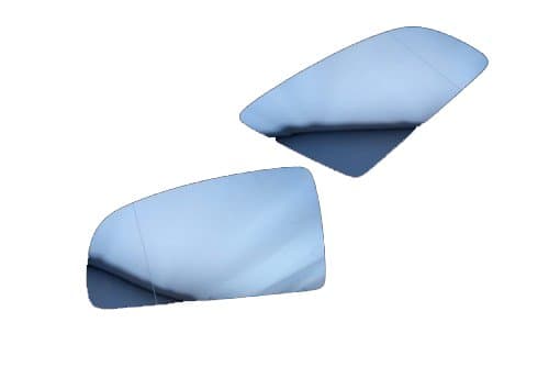 Blue Tinted Split Angle Side Mirror Glass for A4 B7 by Xktuning