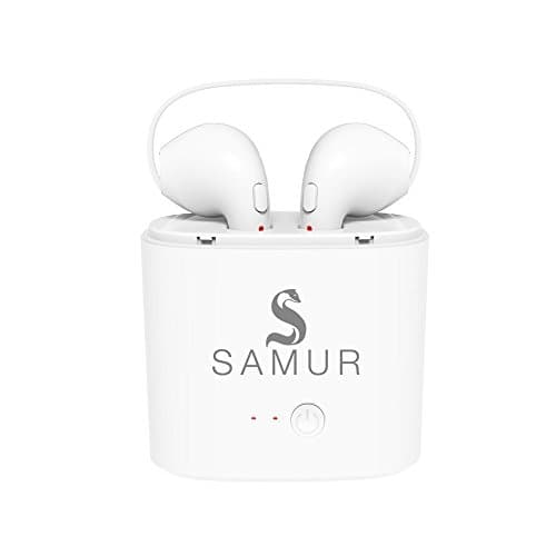 Bluetooth Earbuds White Charging Dock Wireless Headset Case Earphone Two Pieces for iPhone 6 / 6s / 6s Plus / 7 / 7 Plus