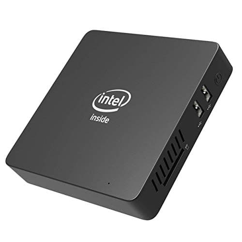 Z83-W Mini PC, Intel Atom x5-Z8350 Processor (2M Cache, up to 1.92 GHz) 4K/2GB/32GB 1000Mbps LAN 2.4/5.8G Dual Band WiFi BT 4.0 with HDMI and VGA Ports, Fanless Computer