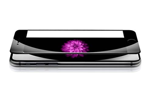 iPhone 6 Plus 6s Plus Screen Protector Glass, Shockproof iPhone 6 Plus 6s Plus Tempered Glass Screen Protector for Apple iPhone 6 Plus iPhone 6s Plus, 2015, 2016 (5.5 Black)