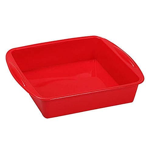 AMAZInthapuj Silicone Cake Mold Square Shape Pan Bakeware Baking Tools Pizza Lasagna Tray Bread Muffin Chocolate