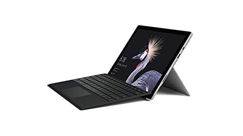 Microsoft Surface Pro 5th Gen 12.3” Touch-Screen (2736 x 1824) Tablet PC, Intel Core M3, 4GB Memory, 128GB SSD, WiFi, Micro Card Reader, Extra Black Type Cover, Windows 10 Pro