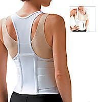 Cincher FLA 2000 Original Posture Back Support White Small