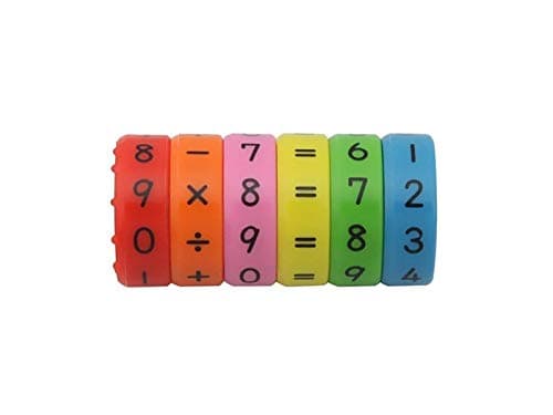 AHIMITSU Magnetic Arithmetic Learning Toy Intelligence Brain Developing Toy for Children