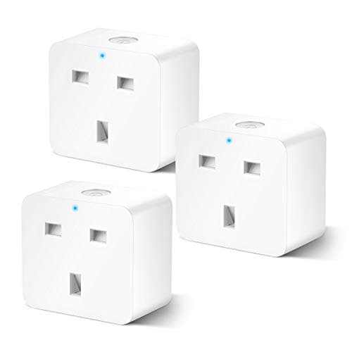 Alexa Smart Plug WiFi Outlet Smart Socket Compatible with Alexa Echo Google Assistant IFTTT, Timer Remote Control Plugs, No Hub Required (3 Pack)