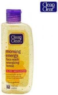 Clean &amp; Clear Morning Energy Face Wash Energizing Lemon 50ml