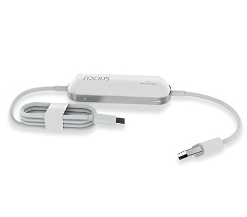 Gomee 4-in-1 Apple Lightning Quick Charge Cable - Data Transfer - Battery Backup - Micro SD Adapter Backup - External Power Bank Battery Pack for Apple iPhone, iPad and iPad Pro