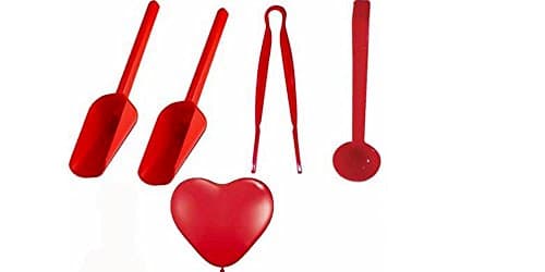 Candy Buffet Scoop Set (Red)