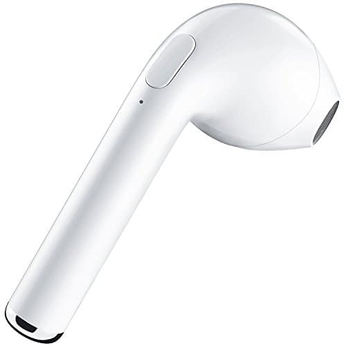 Bluetooth Headset, Bluetooth V4.1 Earbuds with Mic, In-Ear Headphone for Business/Driving (Single Right Ear)