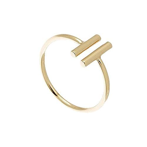Zag Bijoux Bangle Ring (Yellow Gold)