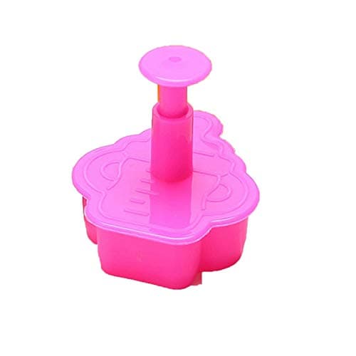 Cake Decorating Tools Kitchen Biscuit Plastic Baking Mold 4 Pcs Baby Type Die Fondant Plunger 3D Stamp Cookie Cutter Pastry