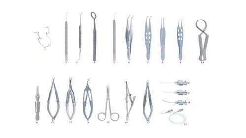 Netcare Instrument Microsurgery ECCE-Phaco Emulsification Set