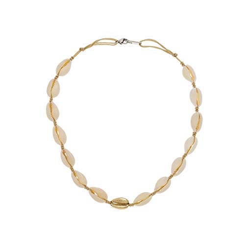 Shell Choker Necklace (Gold)