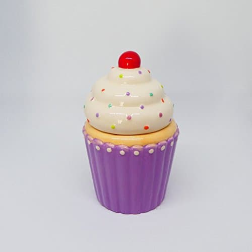Cupcake Ceramic Container Scented Candle