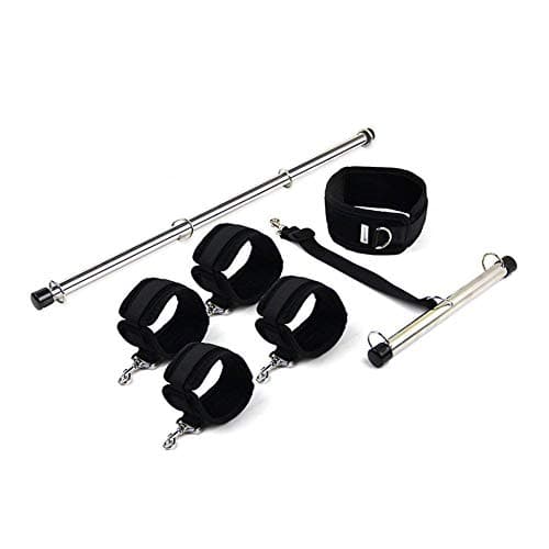 HBVAN Exercise Spreader Bar Position Master Thigh Spreader Adjustable DIY Kit Cuffs Restraint Steel Sports Yoga Hand Muscles Tool For leg