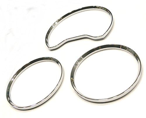1995-1999 E-Class W210 / 1996-2000 C Class W202 Gauge ring Chrome for Mercedes Benz