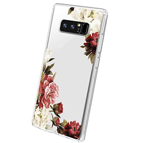Case for Samsung Galaxy Note 9 Note 8,Ultra-Thin Soft Crystal Clear Silicone Protective Cover
