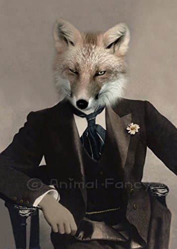 Fox Art Print - "Talbot Fox"