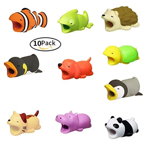 Cable Bite Animals for iPhone Cable Cord Saver Protector Phone Accessory Protects